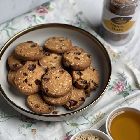 Honey Oats Cookies